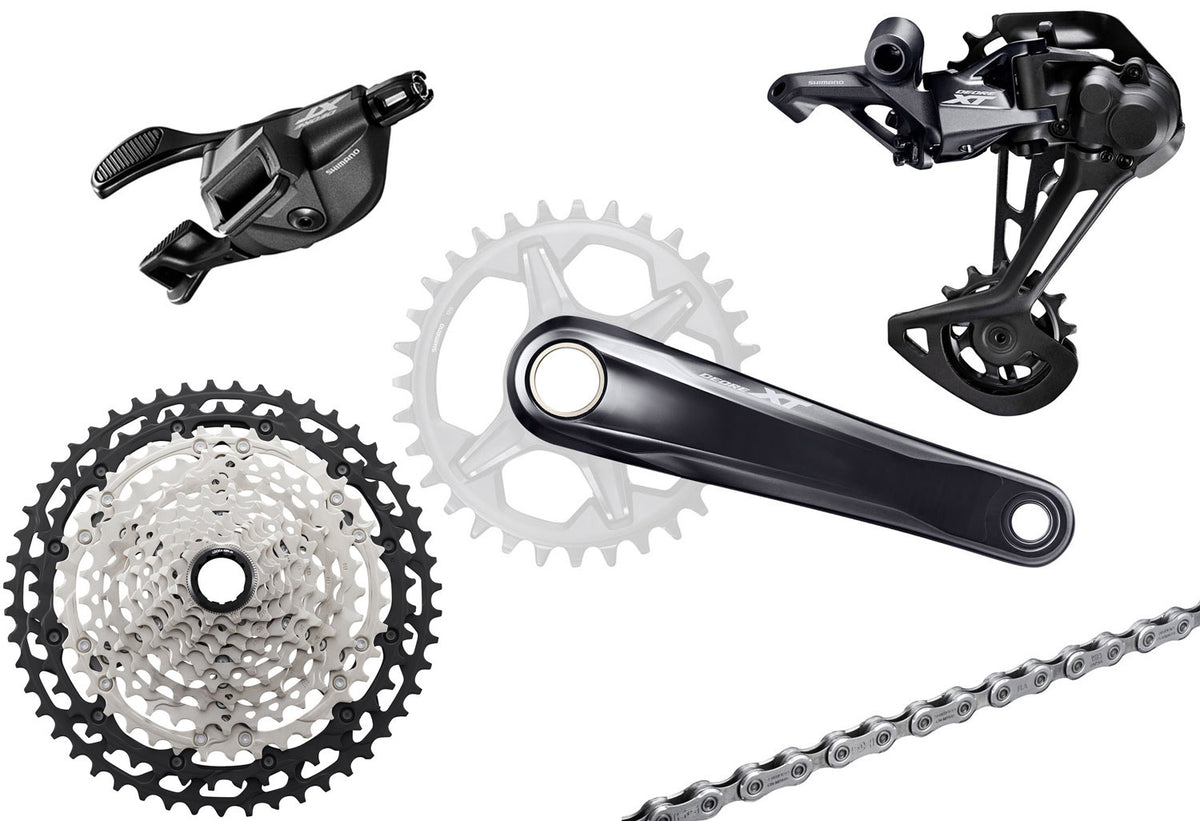 Shimano XT M8100 1x12-fach Gruppe i-spec EV 180mm 10-51