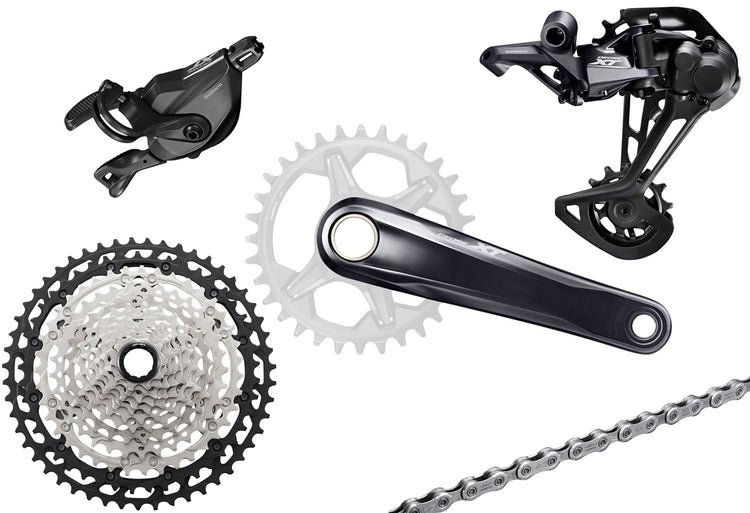 Shimano xt m8100 1x12-fach Gruppenklemme 180 mm 10-51