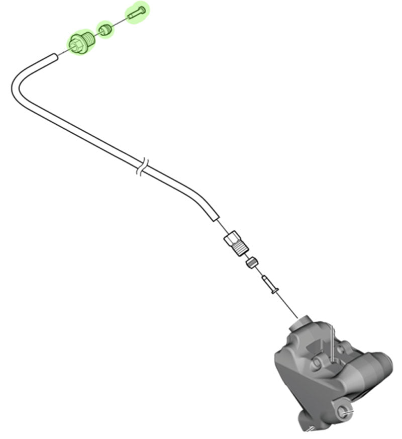 Shimano Rohrverbindungssatz für sm-bh90-jk-ssr