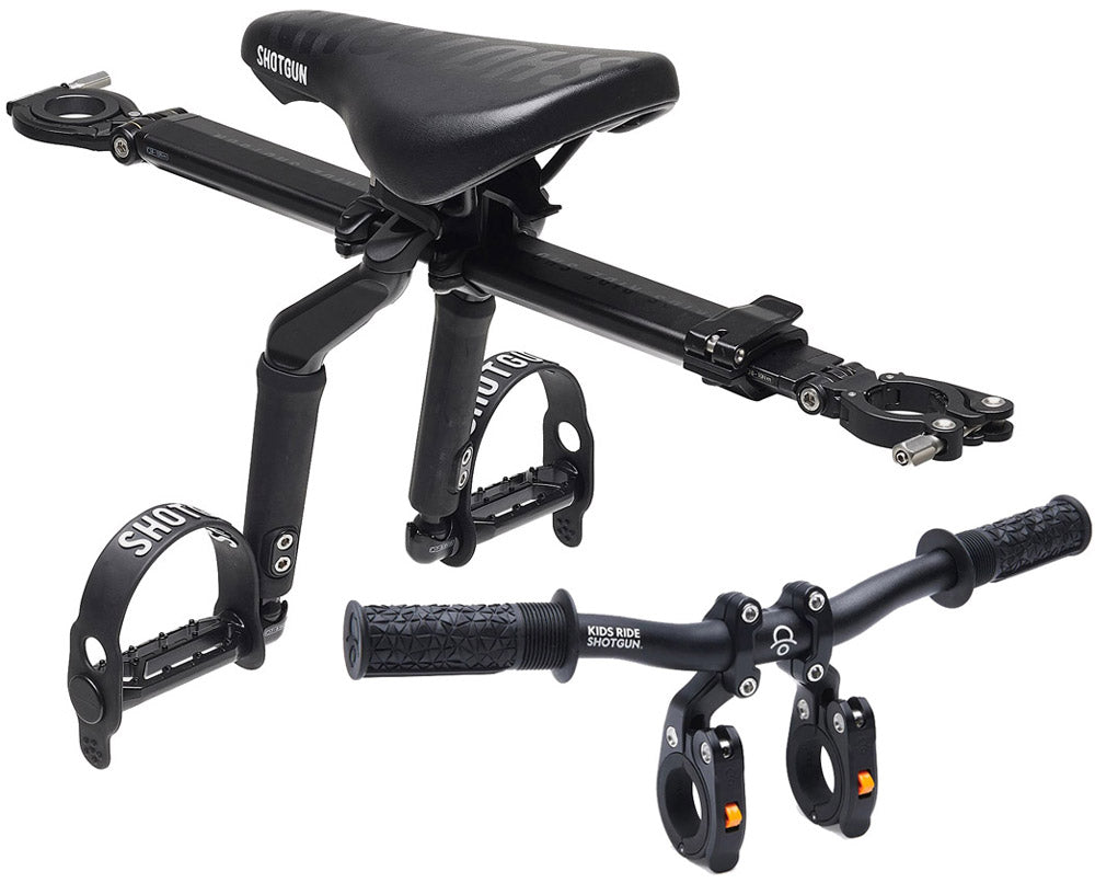 Kids Ride Shotgun Pro MTB-Kindersitz vorne + Lenker-Set