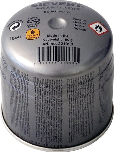 Sievert Gaskartusche Einstichdose Butan 350ml