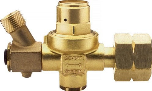Sievert Propan-Druckregler | ohne Manometer | 2 bar 4 kg h g 3 8 Zoll links | 1 Stück - 309225 - 309225