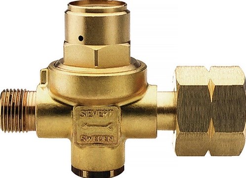 Sievert Propan-Druckregler | ohne Manometer | 2 bar 6 kg h g 3 8 Zoll links | 1 Stück - 309122 309122