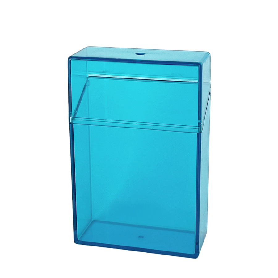 Zigarettenschachtel blau 6x2,7x9,3cm