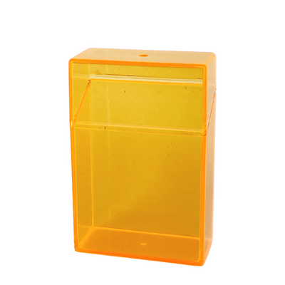 Zigarettenschachtel orange 6x2,7x9,3cm