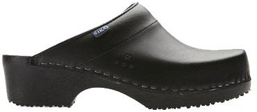 Sika 148 Clog traditionell offener Absatz PU schwarz – Größe 45 – 16.089.076.45