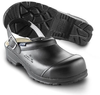 Sika 8985 Flex LBS Clog offener Absatz mit Riemen SB schwarz – Größe 42 – 16.089.018.42