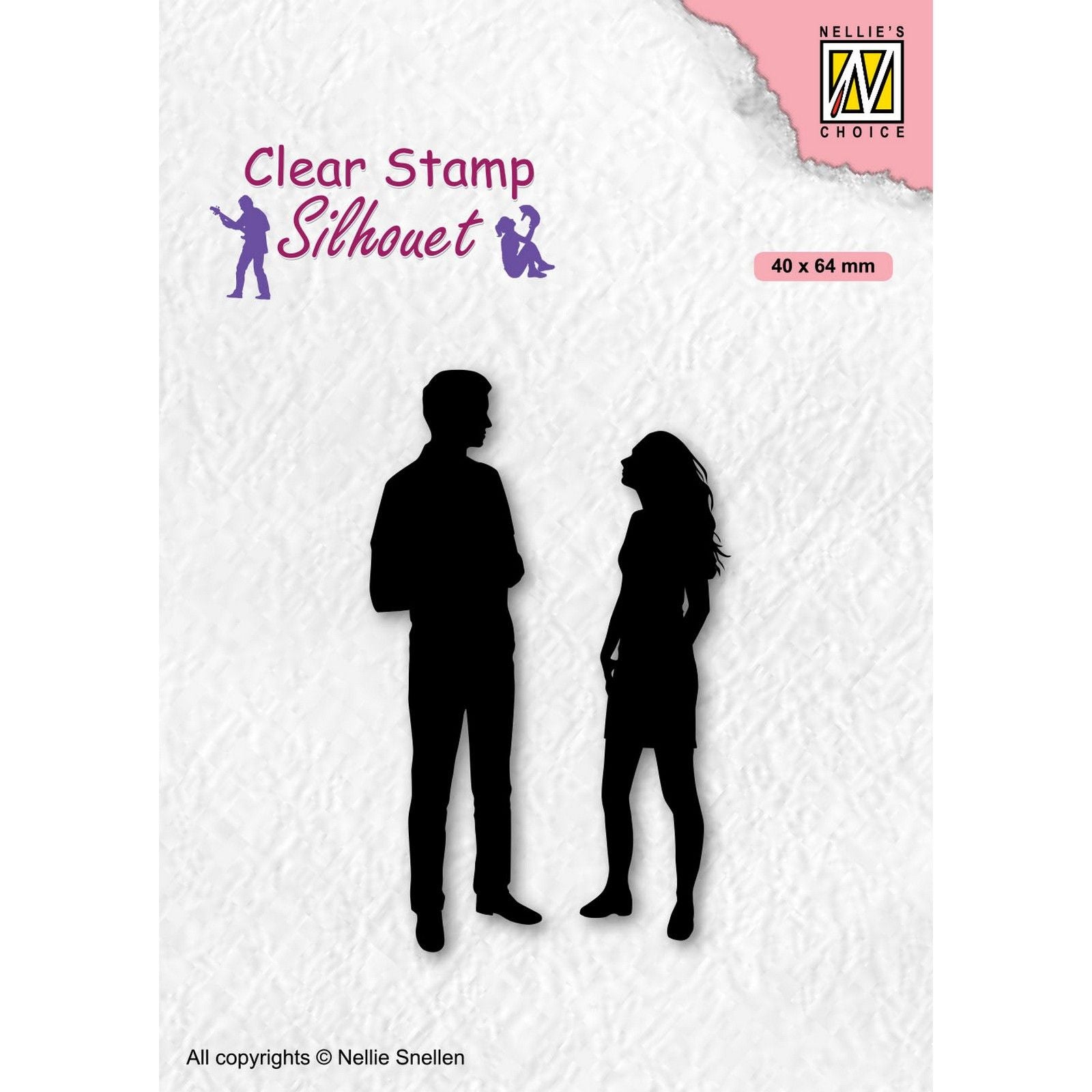 Nellies Wahl • Silhouette Clear Stamps Teens Series A Date