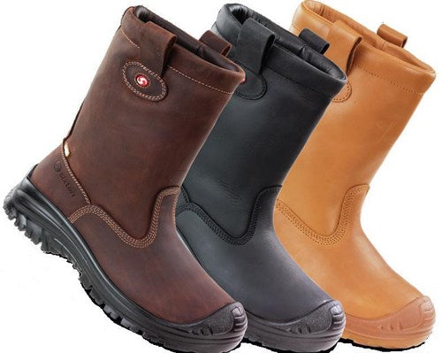 Sixton Sicherheitsstiefel Montana S3 48 Natur