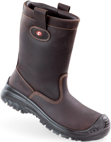 Sixton Sicherheitsstiefel Montana Wolle S3 40 braun