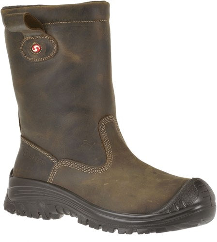 Sixton Sicherheitsstiefel Montana Wolle S3 43 braun