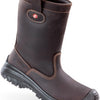 Sixton Sicherheitsstiefel Montana Wolle S3 44 braun