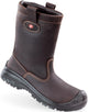 Sixton Sicherheitsstiefel Montana Wolle S3 44 braun