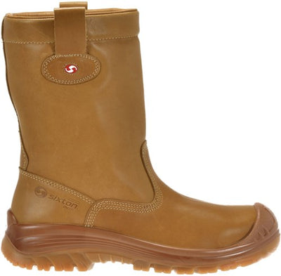 Sixton Sicherheitsstiefel Montana Wolle S3 38 Natur