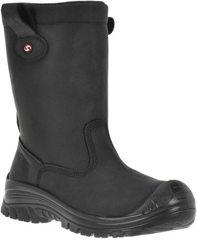 Sixton Sicherheitsstiefel Montana Wool S3 38 Schwarz