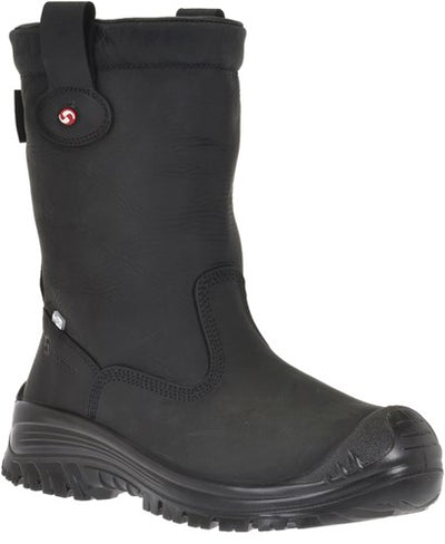 Sixton Sicherheitsstiefel Montana HDRY Wool S3 47 Schwarz