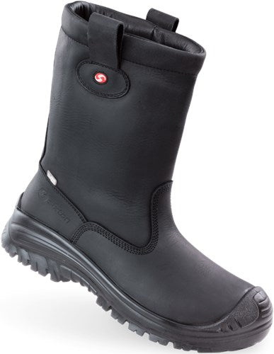 Sixton Sicherheitsstiefel Montana HDRY Wool S3 48 Schwarz