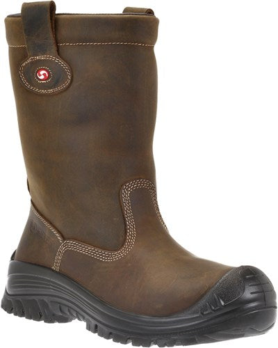 Sixton Sicherheitsstiefel Montana gefüttert S3 38 braun