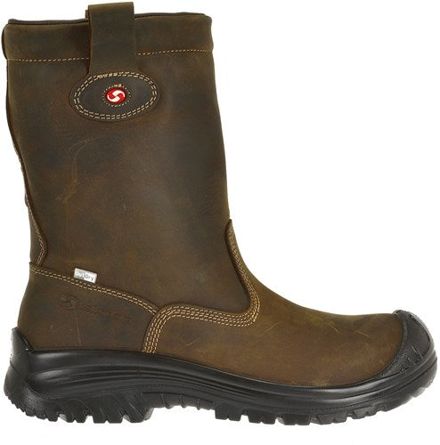 Sixton Sicherheitsstiefel Montana HDRY gefüttert S3 41 braun
