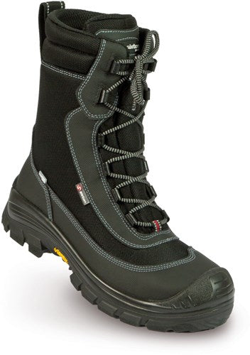 Sixton Peak 88056-05 Avalon Schnürstiefel S3 Outdry + Reißverschluss Schwarz – Größe 43 – 00.091.005.43