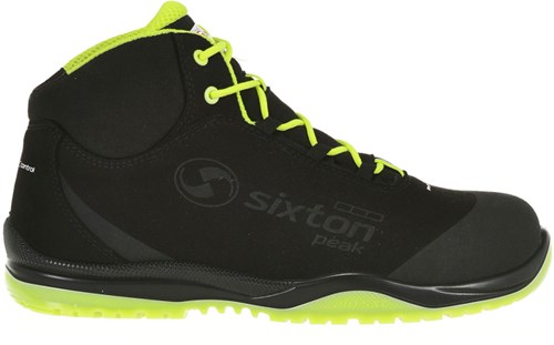 Sixton Peak Cuban High 91370-00 s3 | schwarz gelb | Größe 42 - 8052086524200