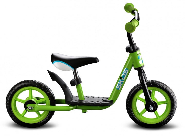 Laufrad 10 Zoll Junior Grün Schwarz