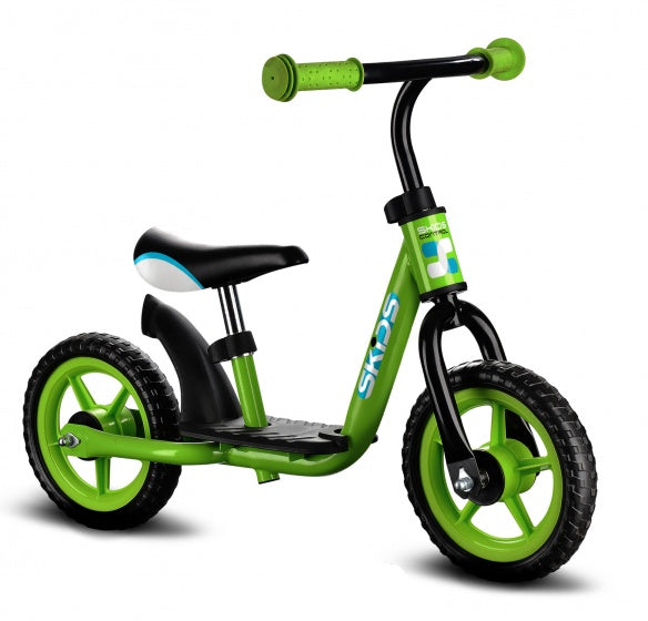 Laufrad 10 Zoll Junior Grün Schwarz