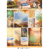Studiolicht • Charmante Herbst-Designer-Papierblock-Hintergrundpapiere - afbeelding 1