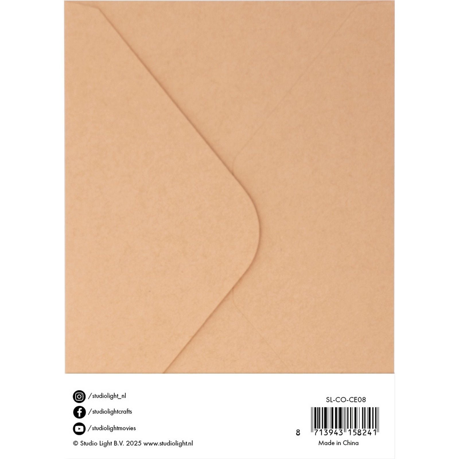 Studiolicht • Karten, Umschläge, Kraftpapier, 12,70 x 17,78 cm