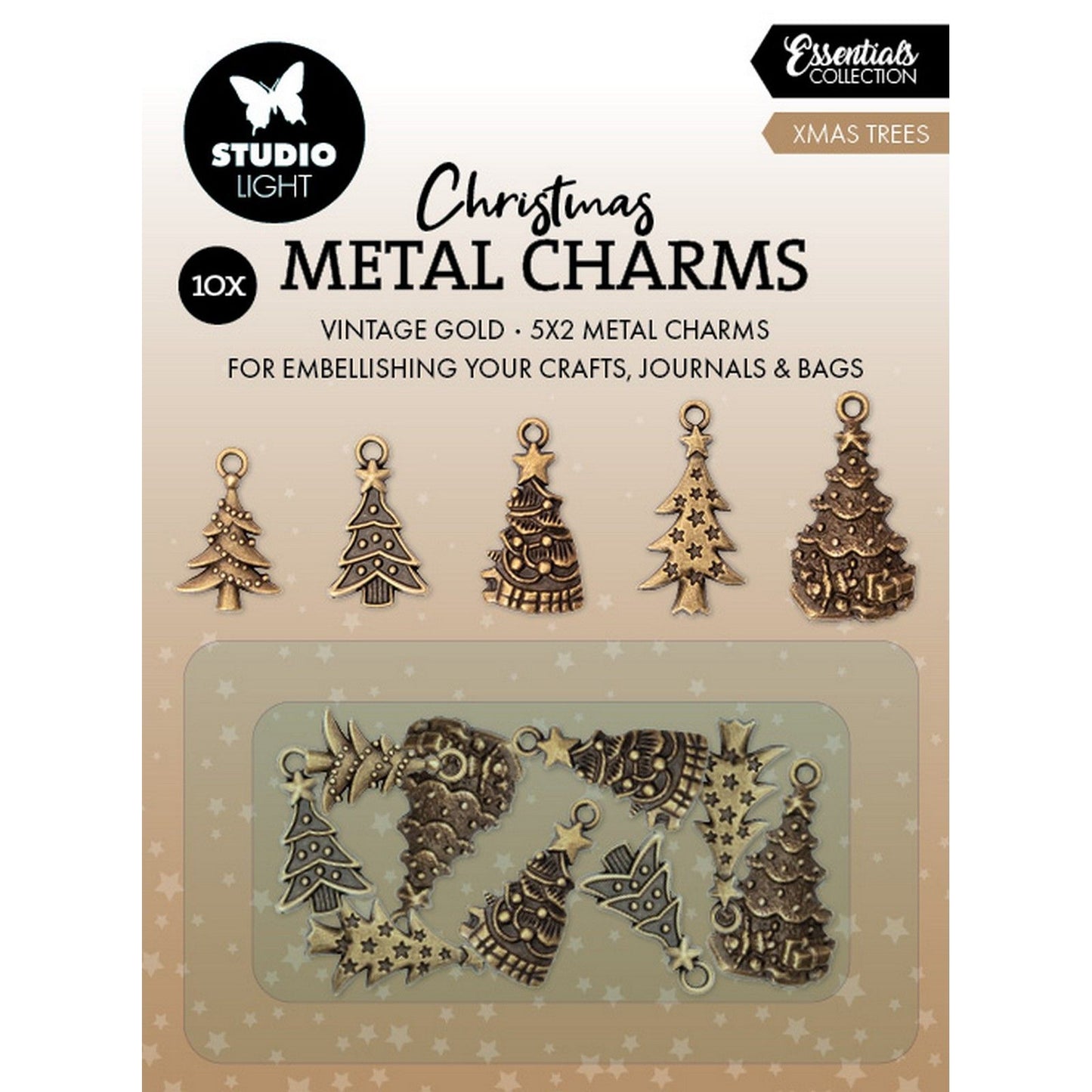 Studioleuchte • Essentials Metallanhänger Weihnachtsbäume