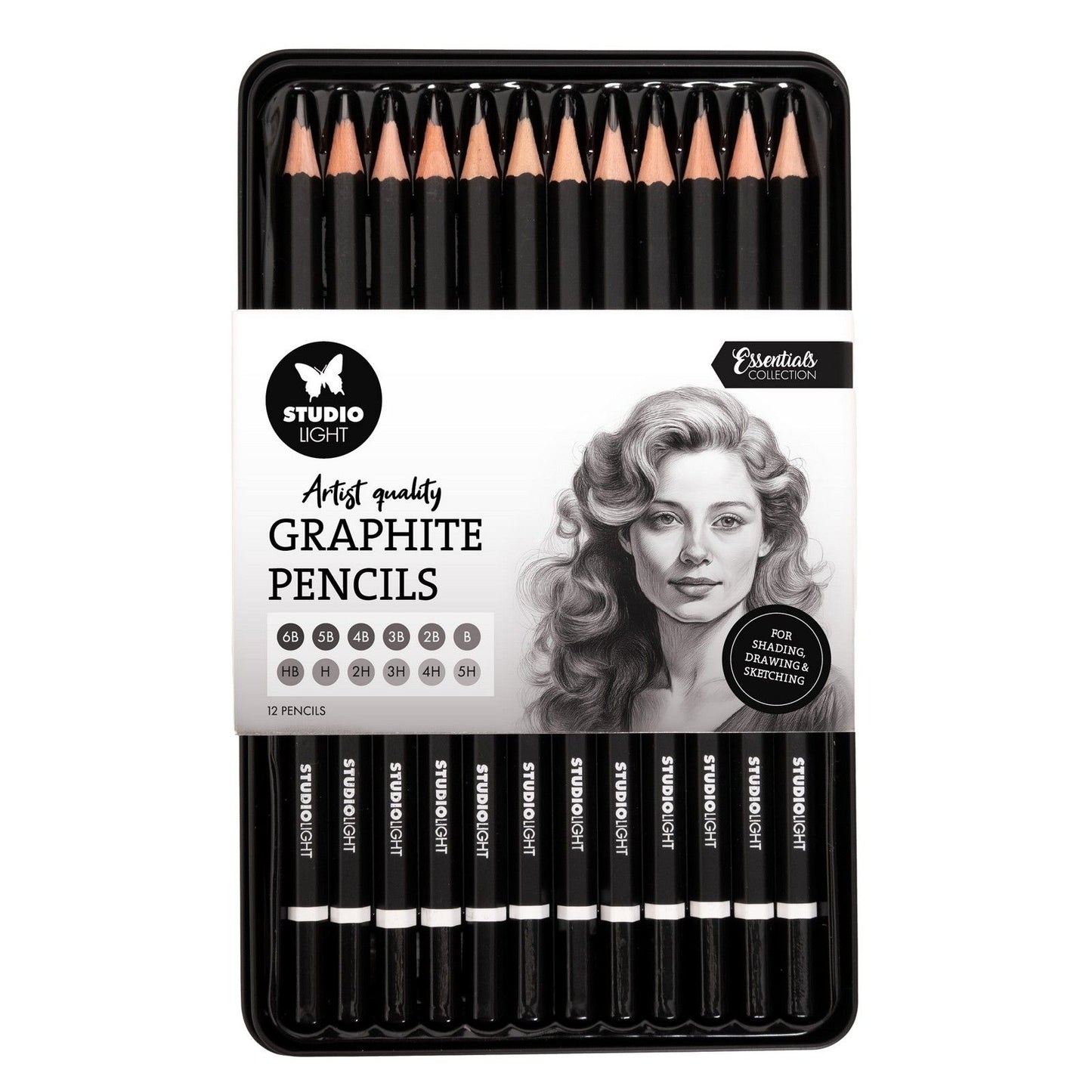 Studioleuchte • Essentials Bleistifte Graphit