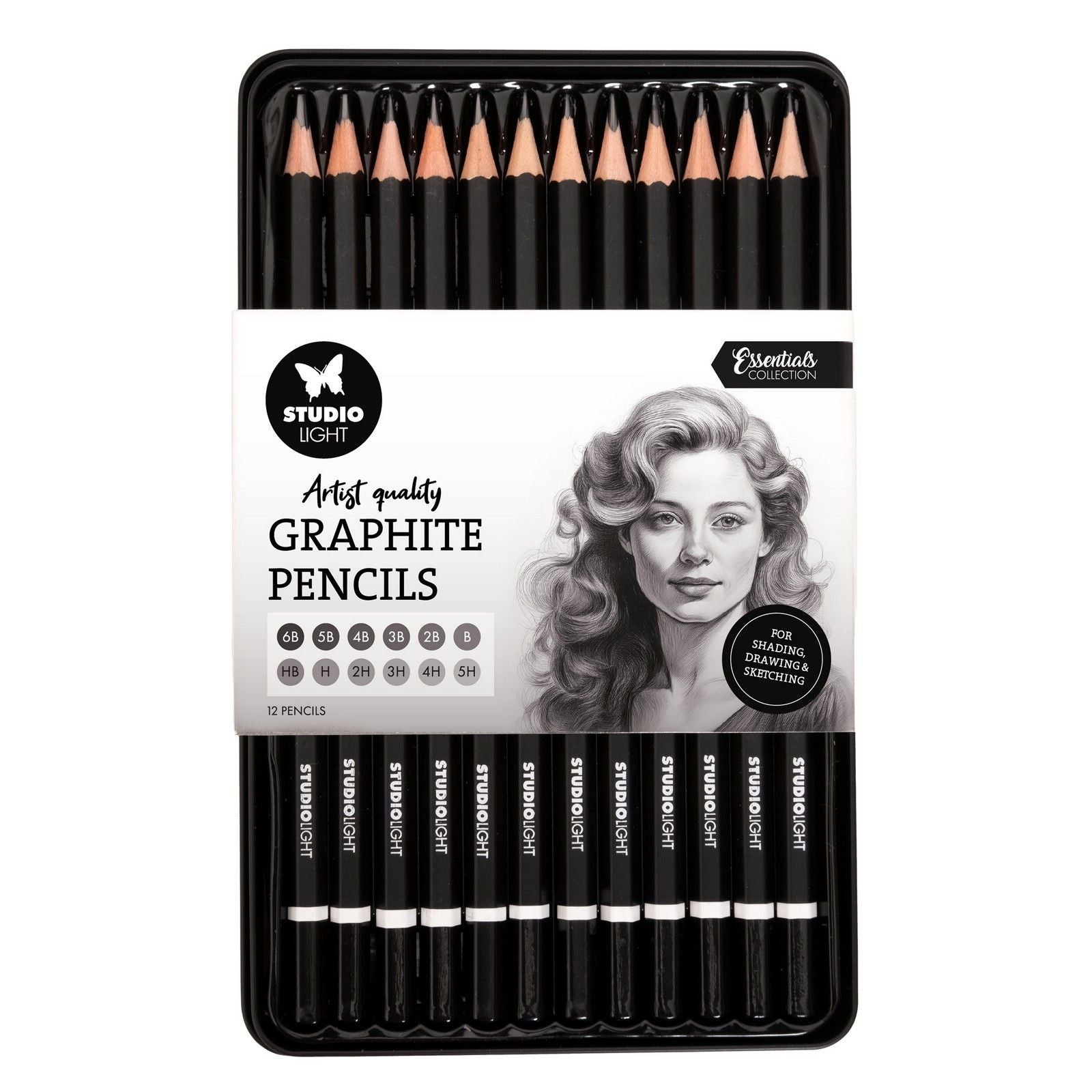 Studioleuchte • Essentials Bleistifte Graphit