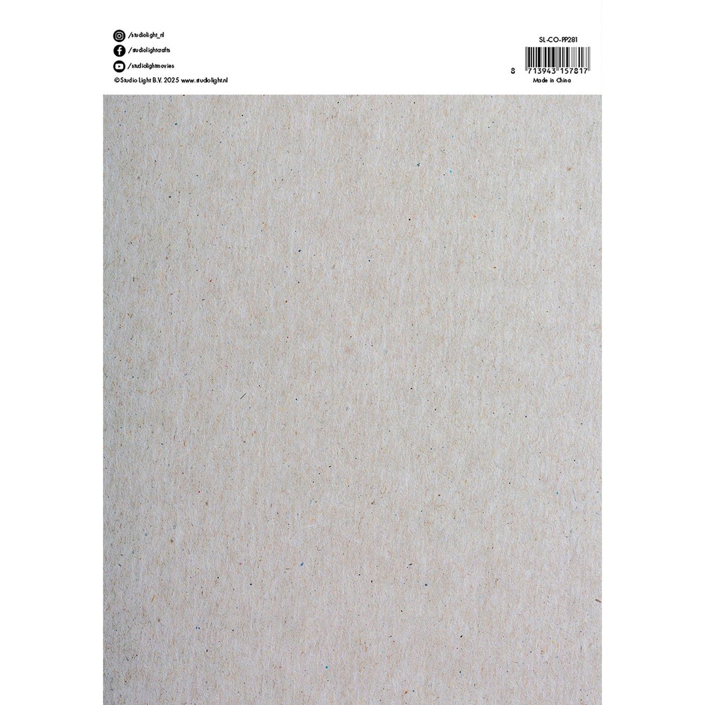 Studioleuchte • Verbrauchsmaterialien Papierblock Mischtechnik