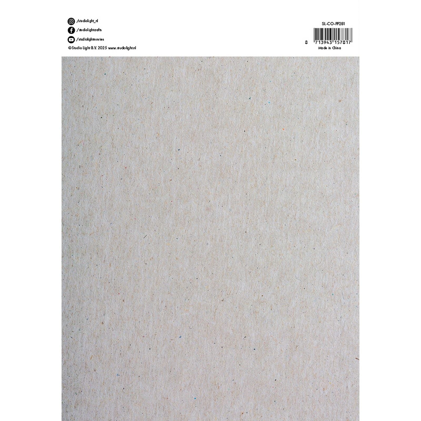 Studioleuchte • Verbrauchsmaterialien Papierblock Mischtechnik