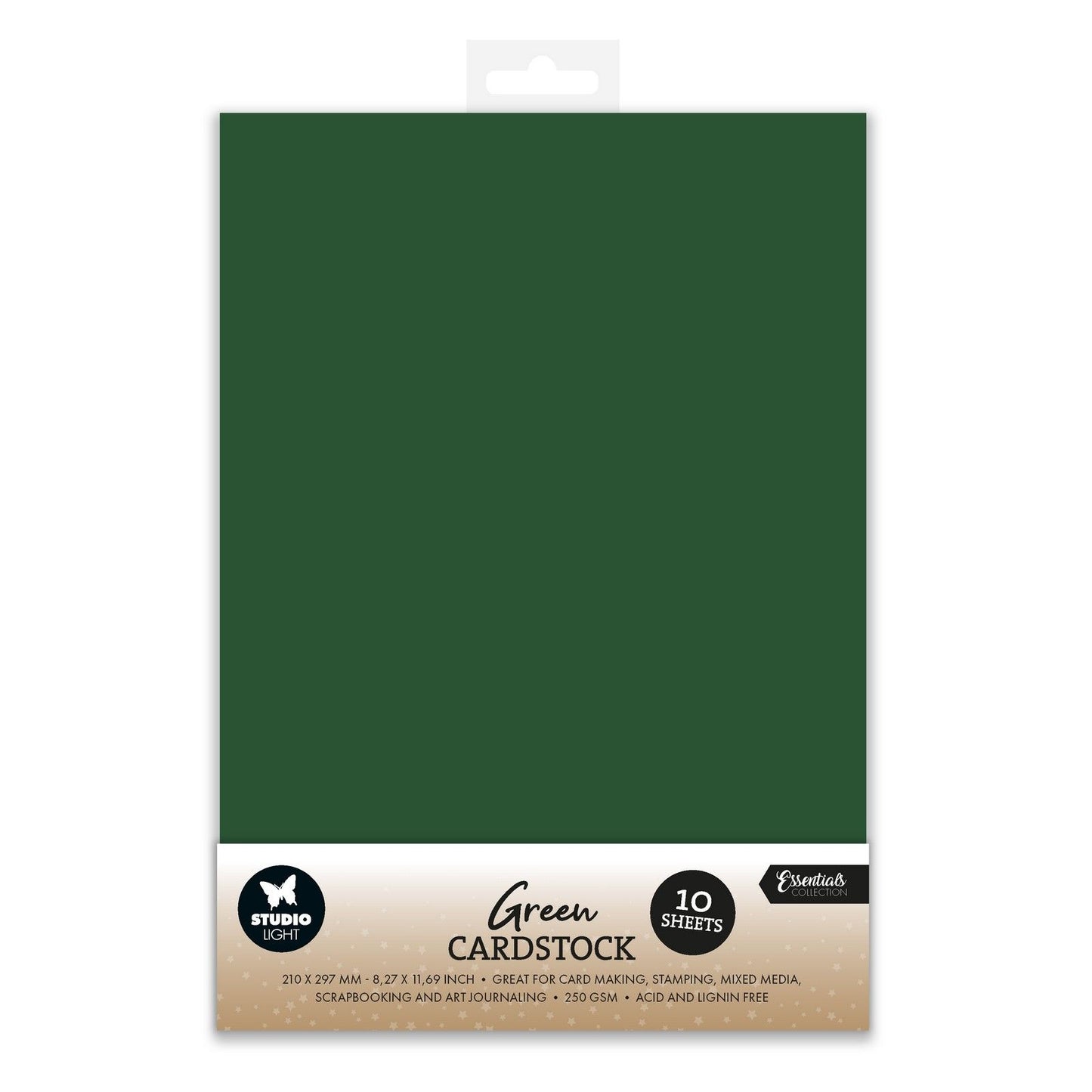 Studioleuchte • Verbrauchsmaterial Papierset weihnachtsgrün