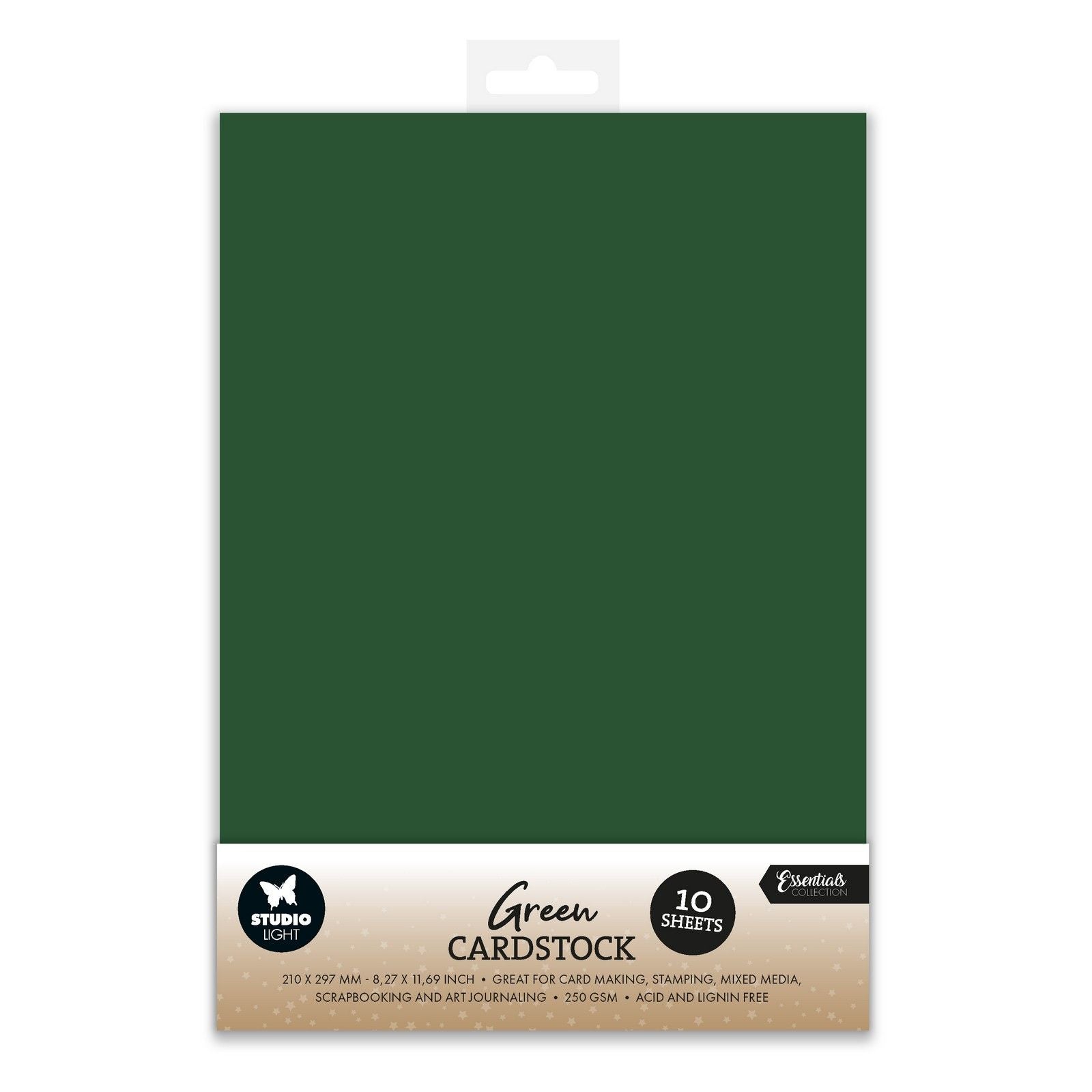 Studioleuchte • Verbrauchsmaterial Papierset weihnachtsgrün