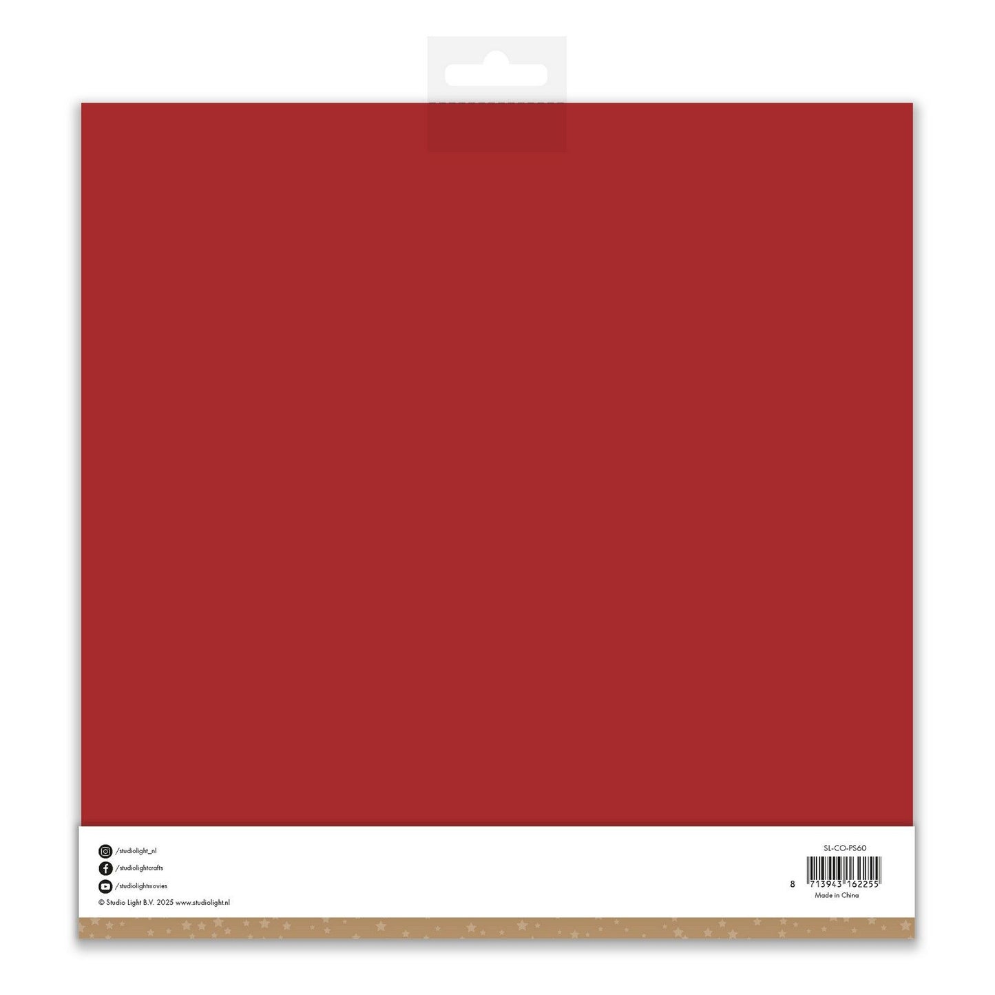 Studioleuchte • Verbrauchsmaterial Papierset Weihnachten rot