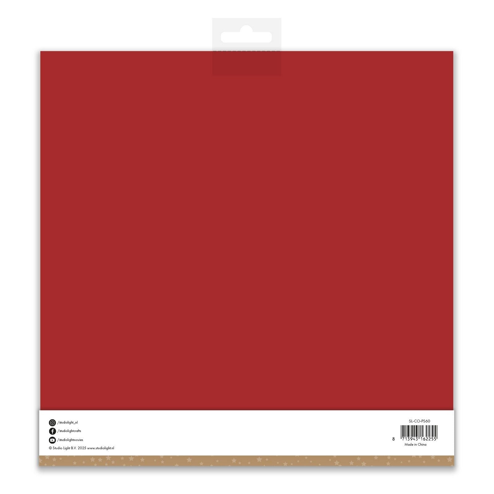 Studioleuchte • Verbrauchsmaterial Papierset Weihnachten rot