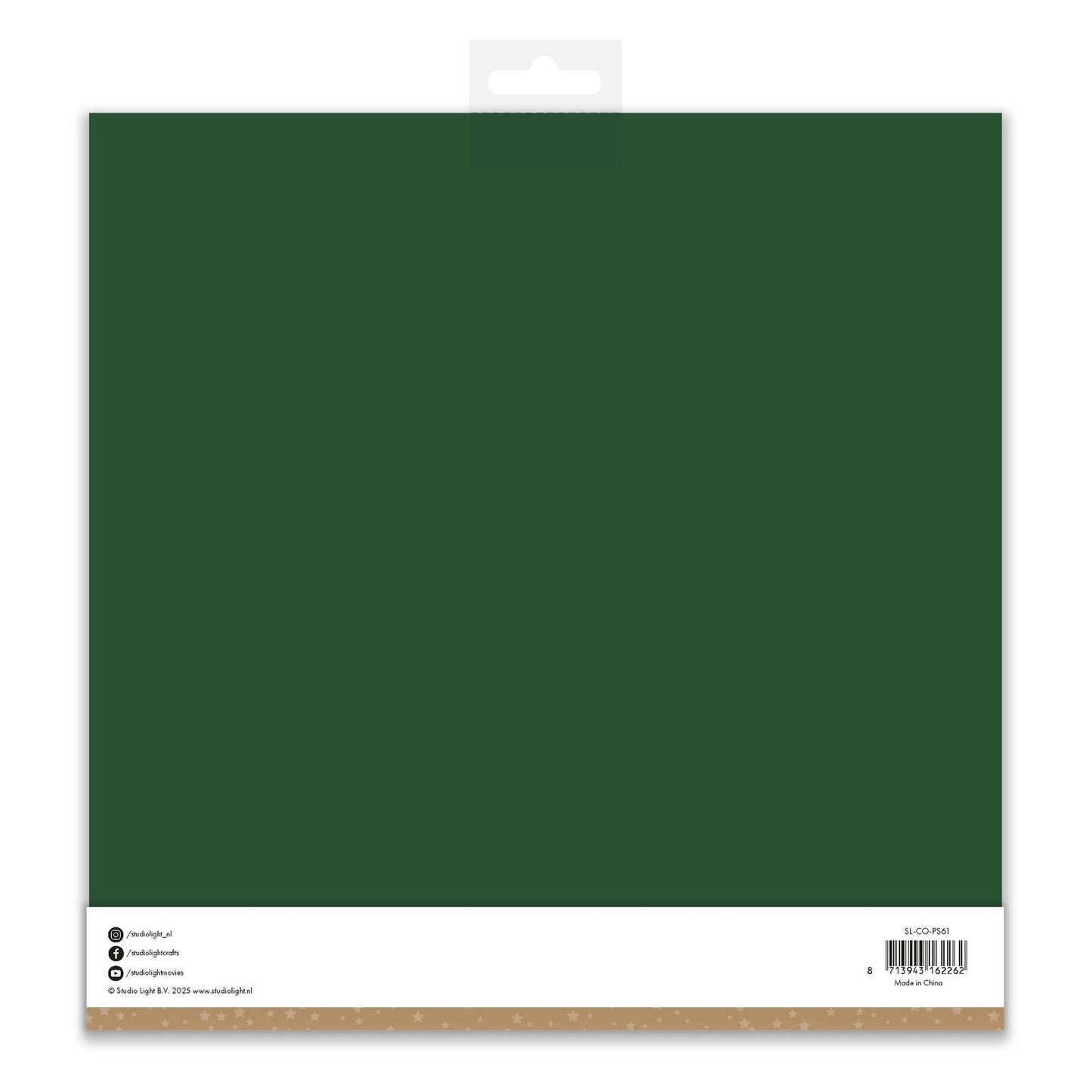 Studioleuchte • Verbrauchsmaterial Papierset weihnachtsgrün