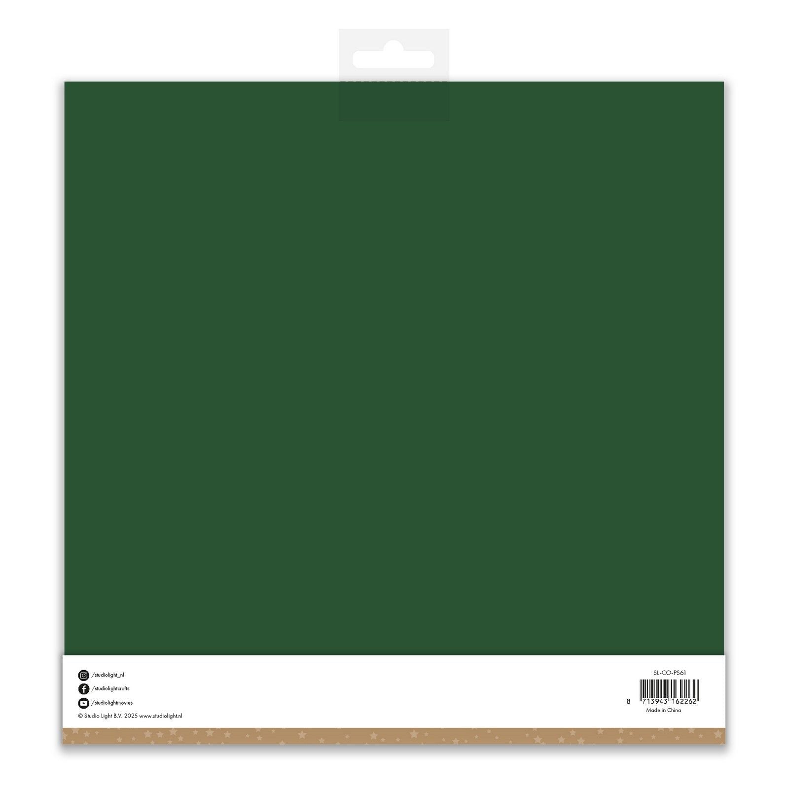 Studioleuchte • Verbrauchsmaterial Papierset weihnachtsgrün