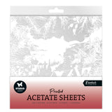 Studiolicht • Essentials Acetatplatte verschneite Stadt, Kiefernverse - afbeelding 1