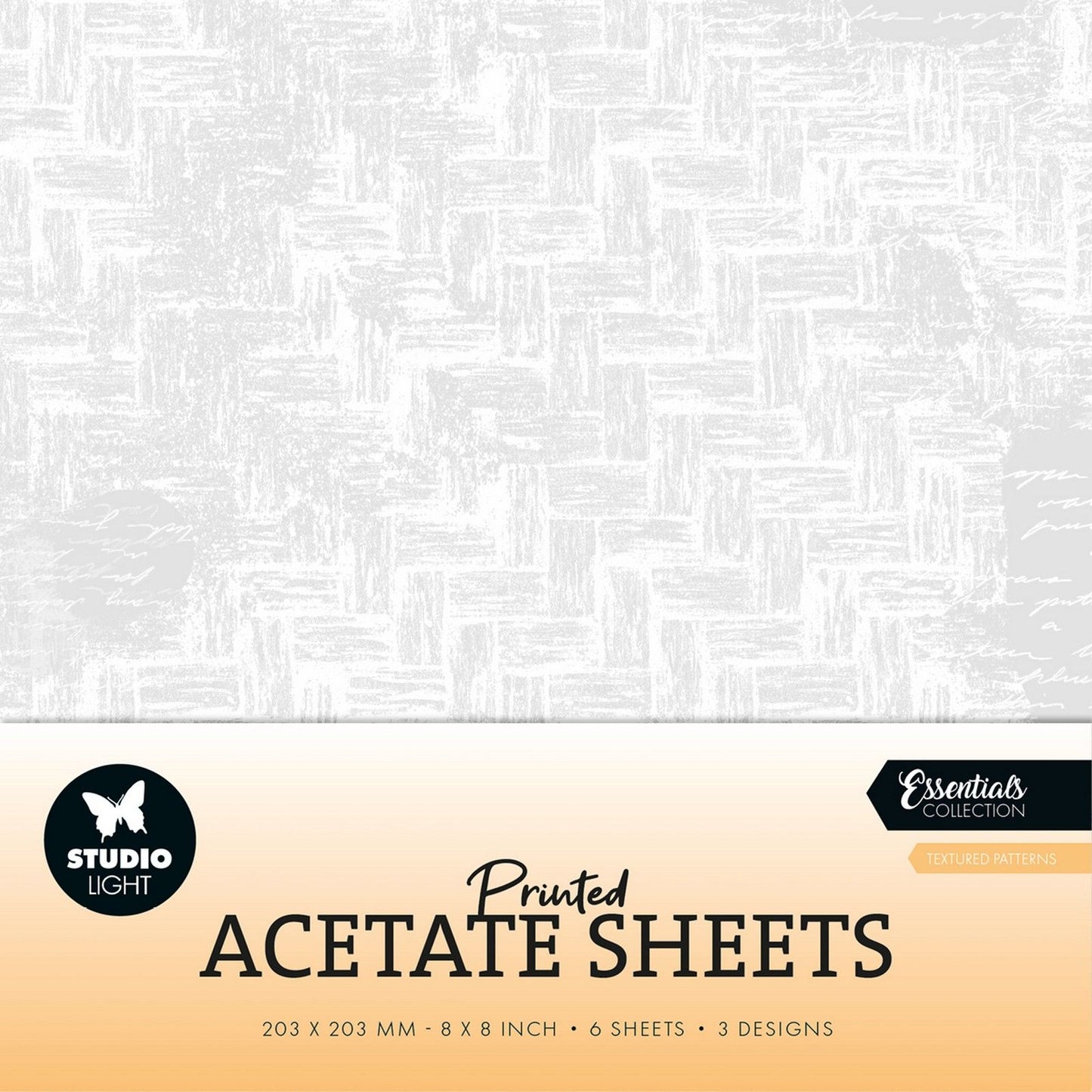 Studioleuchte • Essentials Acetatplatten mit strukturierten Mustern
