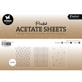 Studioleuchte • Essentials Acetatplatte Schneeflocken weiß - afbeelding 1