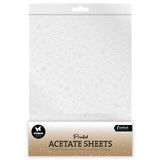 Studioleuchte • Essentials Acetatplatte Schneeflocken weiß - afbeelding 2