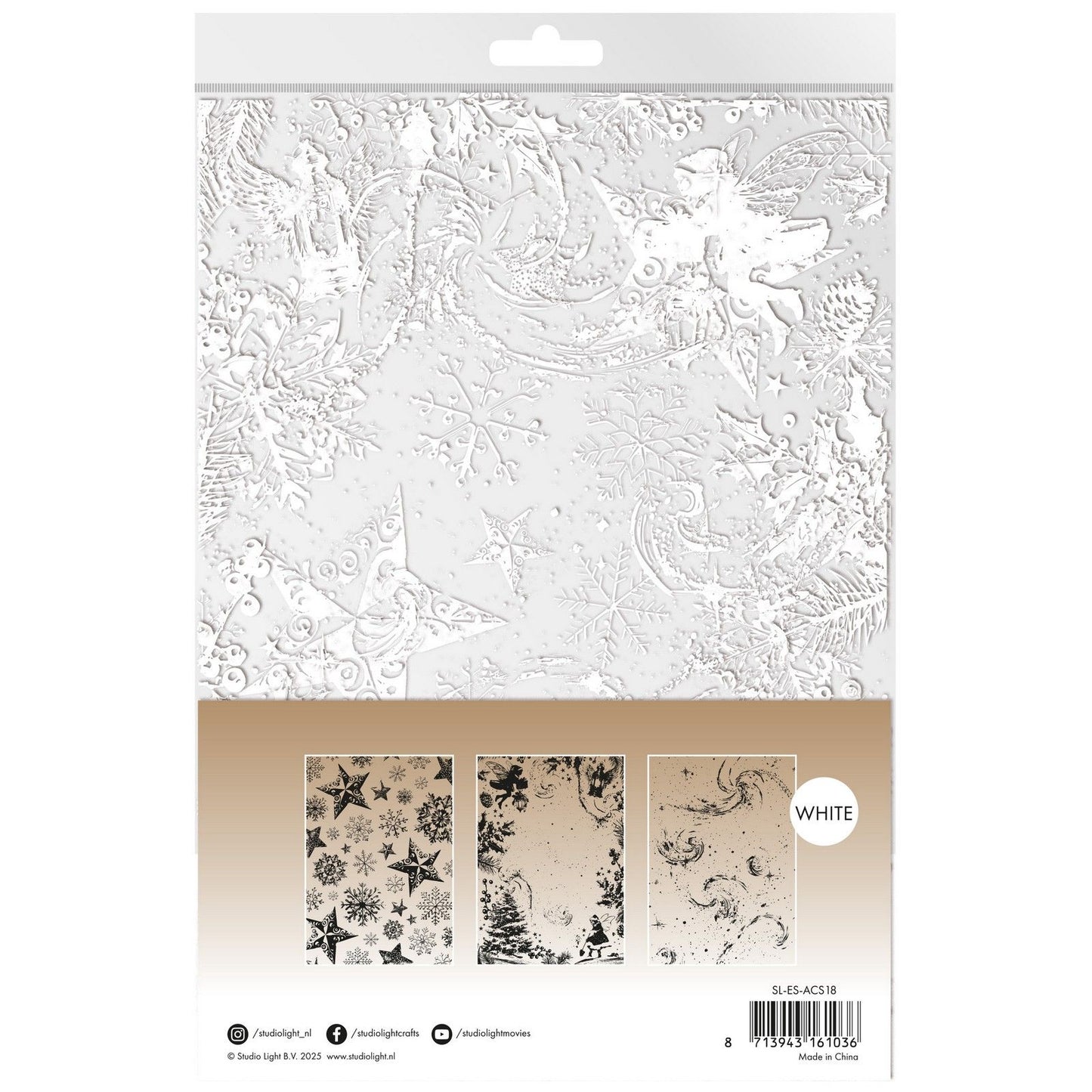 Studiolicht • Essentials Acetatplatten Schnee, Feen Sterne