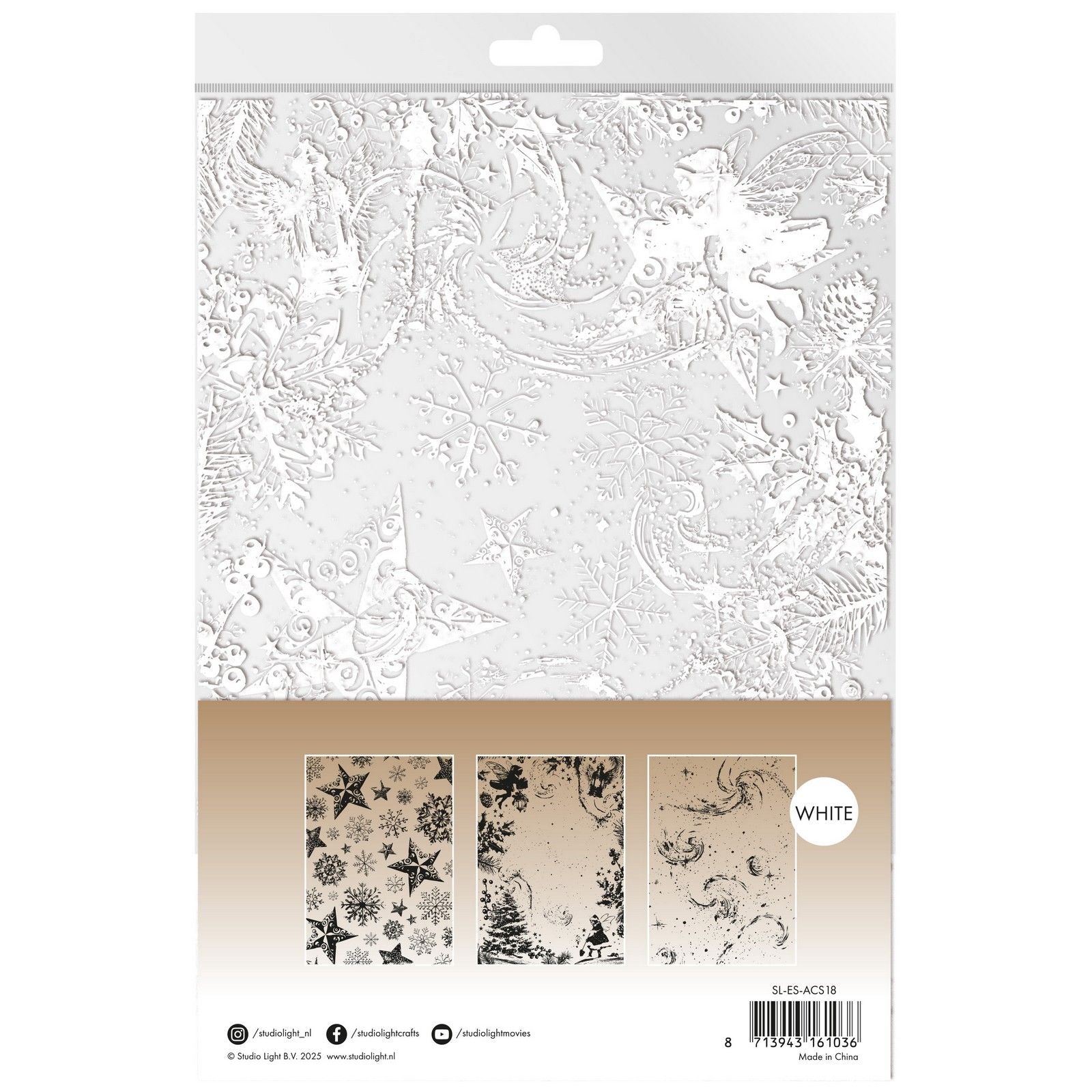 Studiolicht • Essentials Acetatplatten Schnee, Feen Sterne
