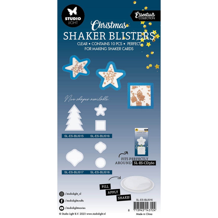 Studioleuchte • Essentials Shaker Blister Mini-Geschenke