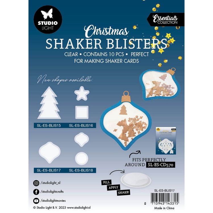 Studioleuchte • Essentials Shaker Blister Weihnachtskugel