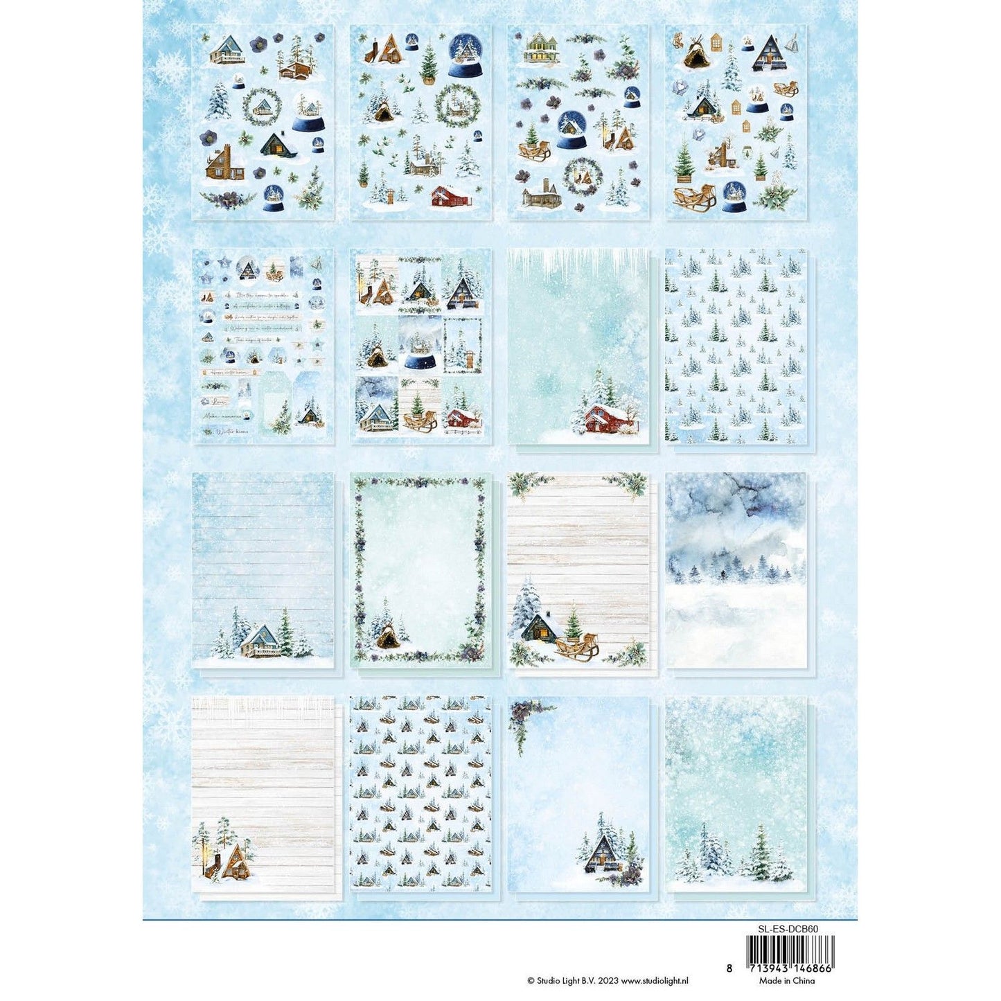 Studiolicht • Essentials DIY-Block-Winterszene
