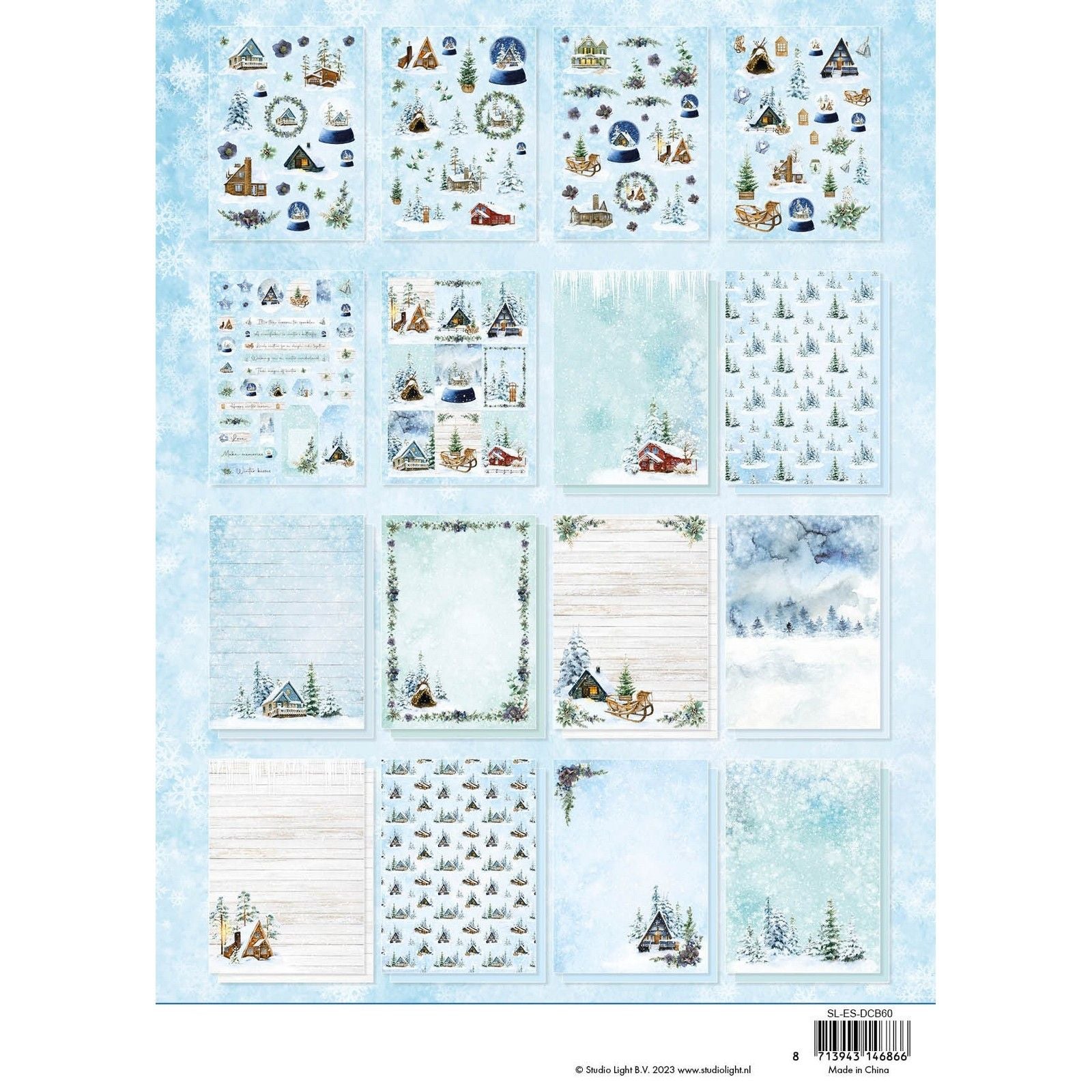 Studiolicht • Essentials DIY-Block-Winterszene